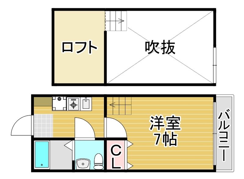 ミューエクセル別府 間取り