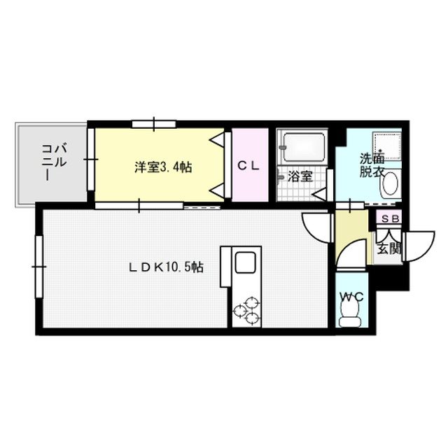 フォレストヒルズ博多 間取り