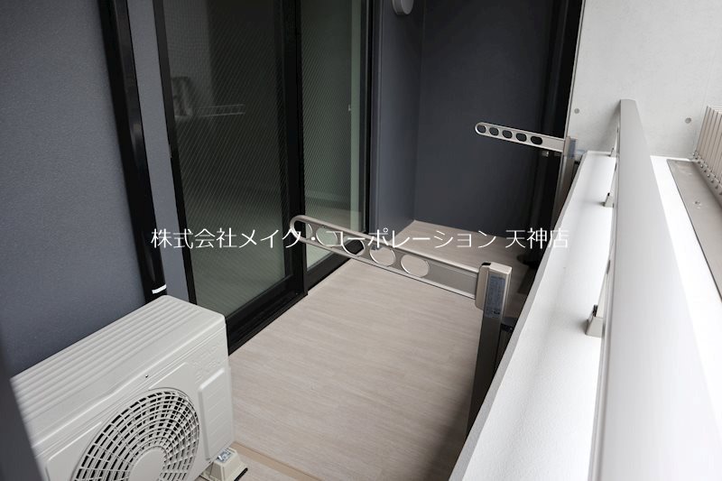 Caisse大橋 ベランダ