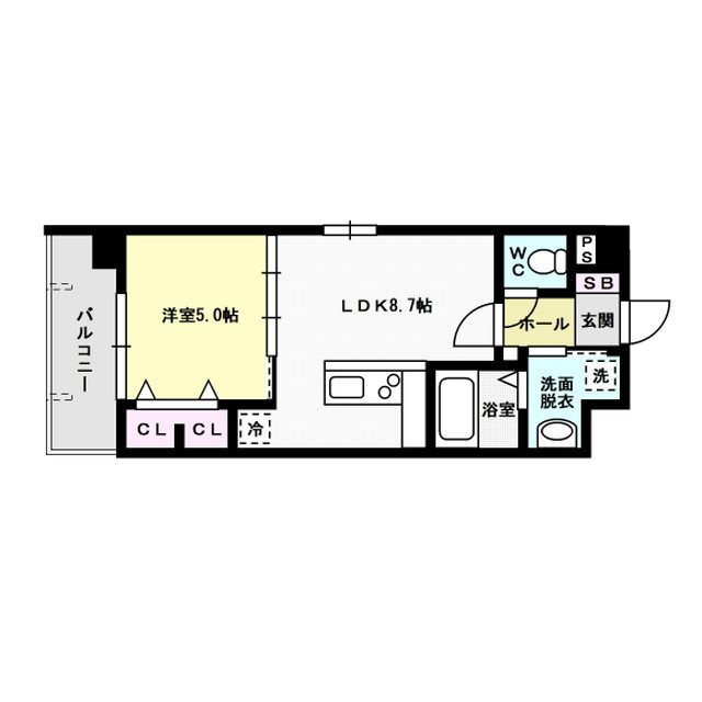 アストラル東比恵 間取り