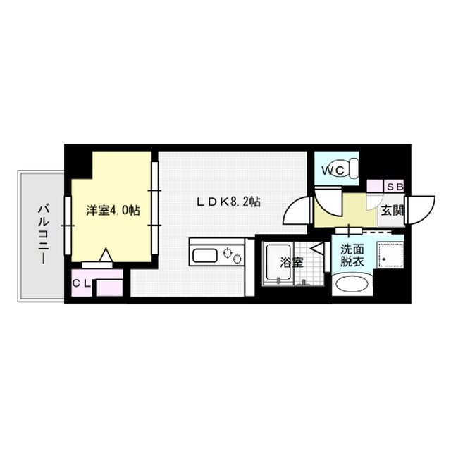 ※室内写真は同物件反転タイプ引用・現状優先です。 グランド アセント 間取り図