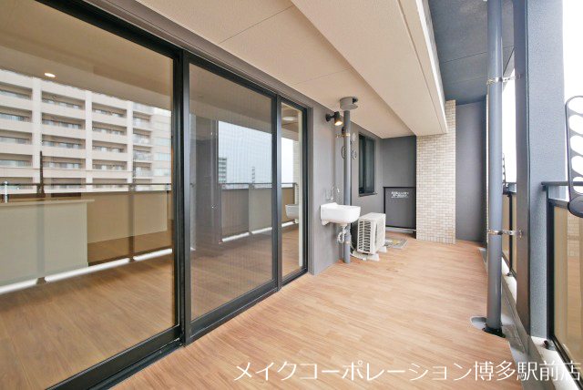 ベランダ グランフォーレ千早マークスクエア イーストウイング ベランダ