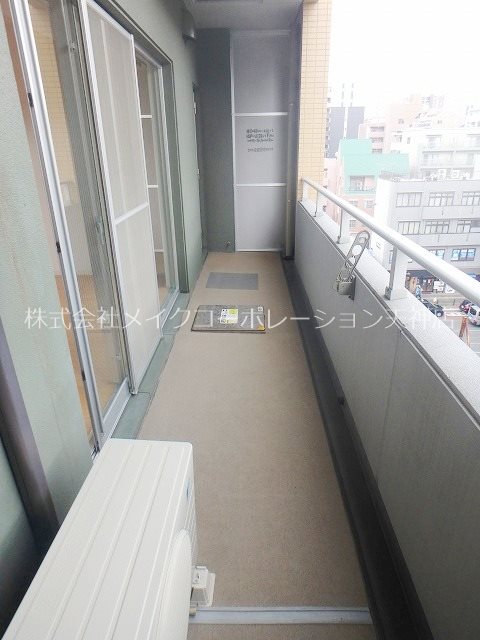 テングッド渡辺通 ベランダ