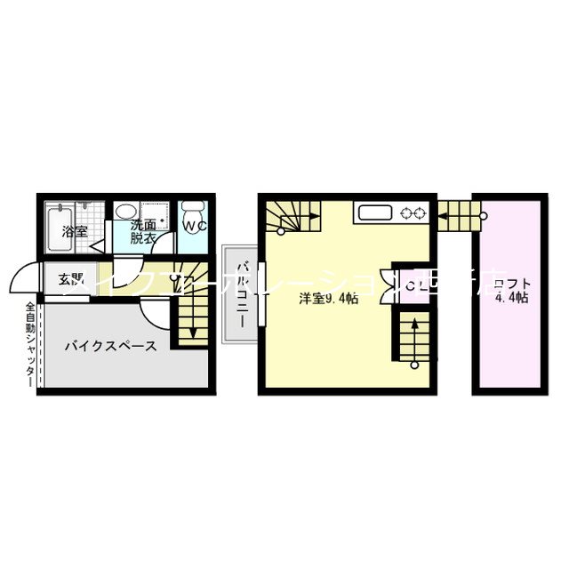 ギャラリークラッセ次郎丸 間取り