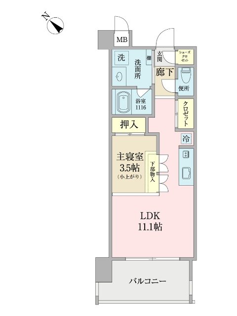 LINO高宮 間取り