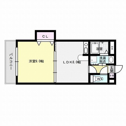 MAISON博多駅南 間取り