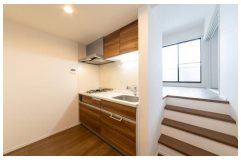 写真は同型タイプ フェリシア博多サウスフォレスト キッチン
