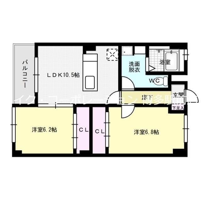 サニーガーデン  間取り