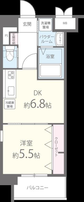C.P.B.S 間取り