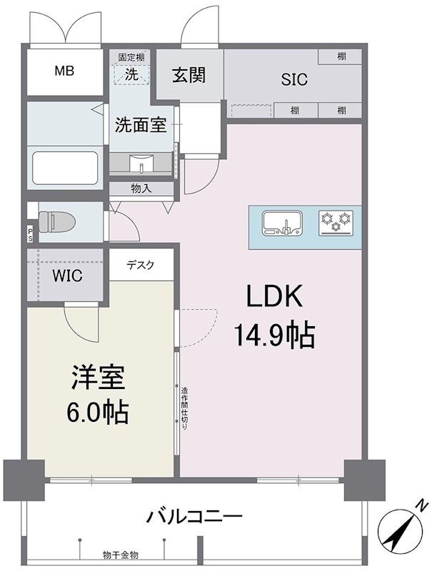アビターレ薬院南 間取り