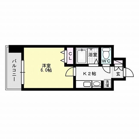 エステムプラザ博多駅南 間取り