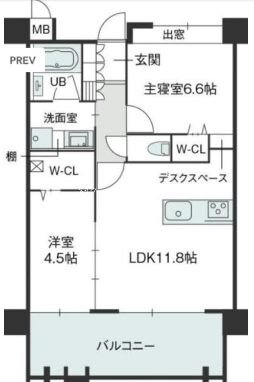 ラフィーネ鳥飼  間取り