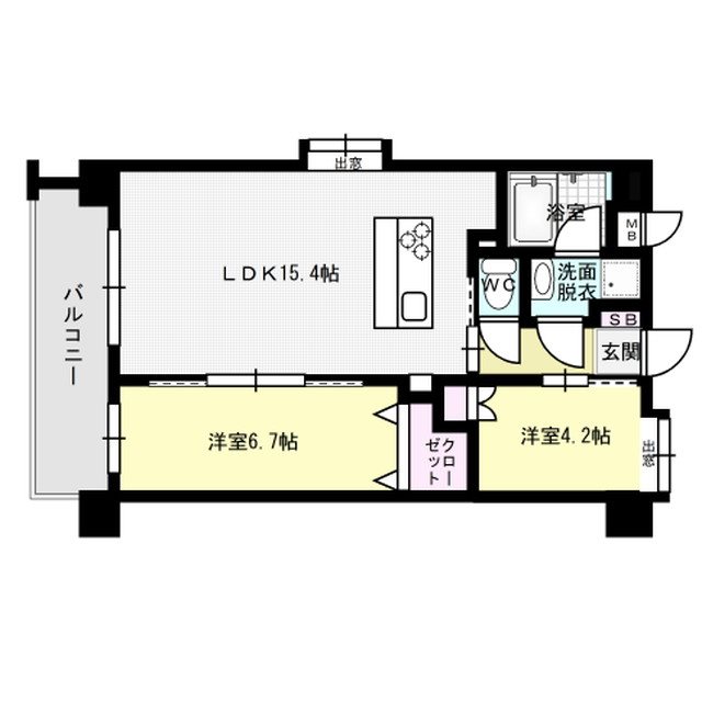 アイリーフ大楠 間取り