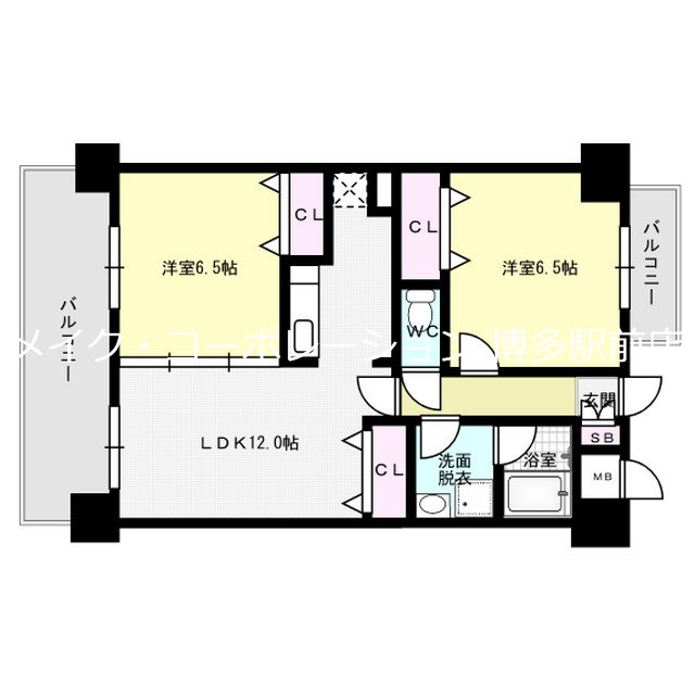 アンプルールベトン明永 間取り
