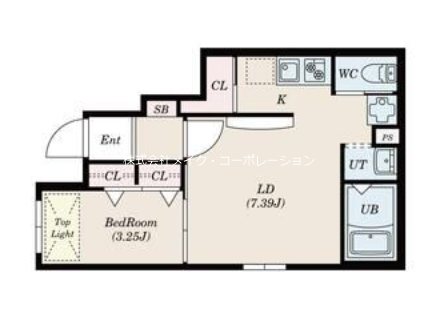 RESIDENCE城西  間取り