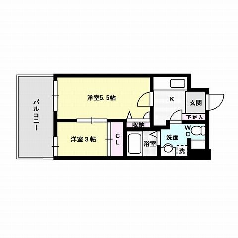 グランフォーレ呉服町 間取り