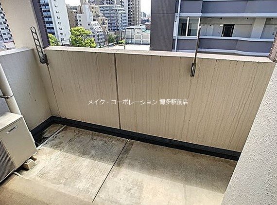 ※1LDK引用 ナジェスタ大濠 ベランダ
