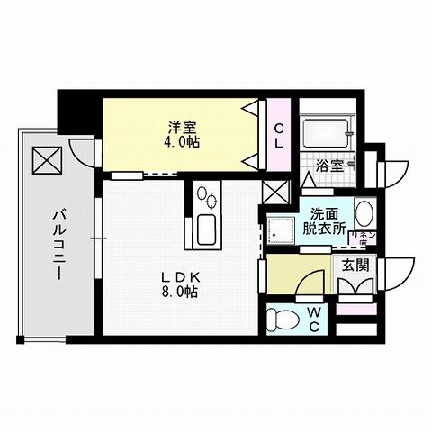 イクシオン美野島 間取り
