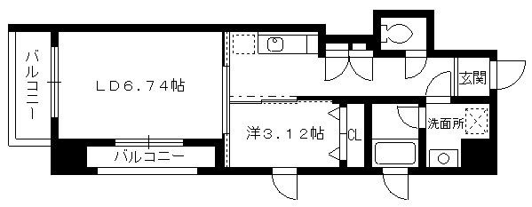 アガスティーア薬院 間取り