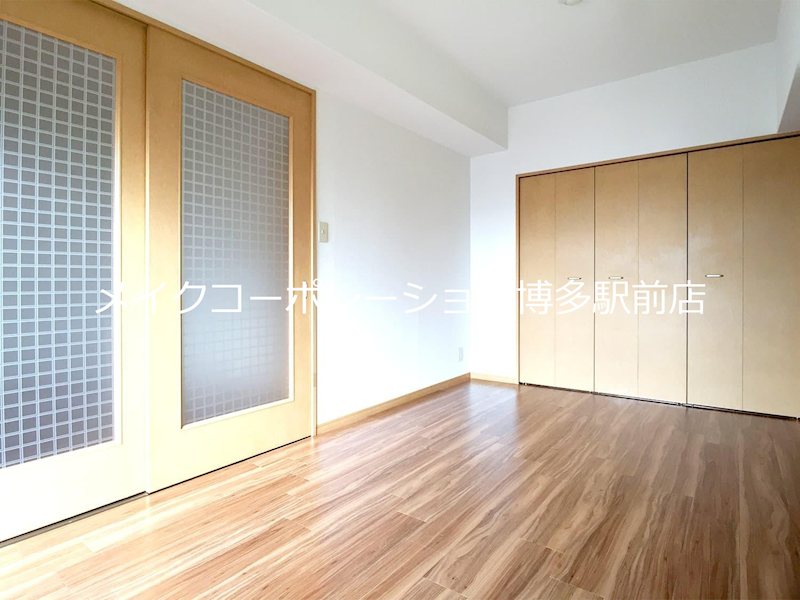 ※別部屋写真使用現状優先 クロスステージ博多駅前 ベッドルーム