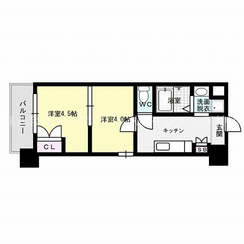 CLUB　ORIENT　No.105 間取り