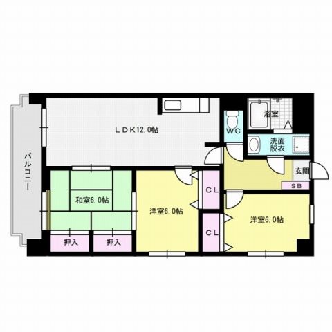 エーデルハウス友泉 間取り