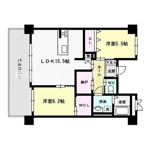 シェソワアンテイ 間取り