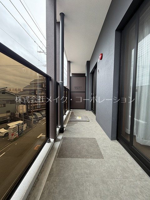 MODERN　ASPIRATION　西新クアルト ベランダ