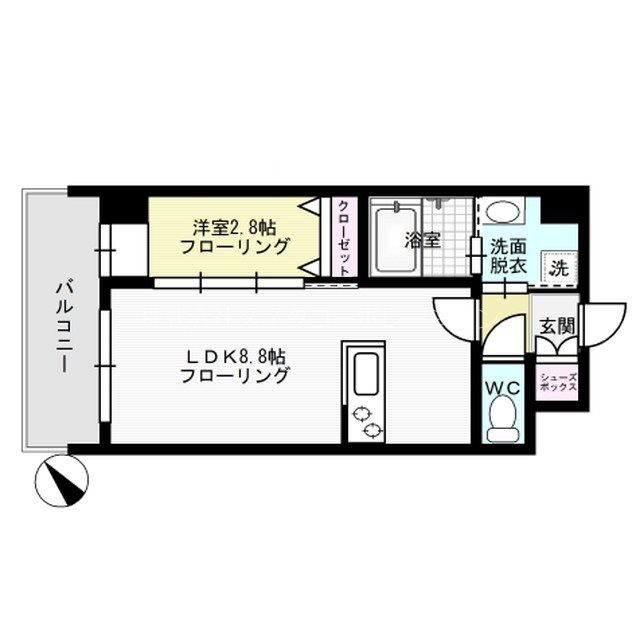 アルティザ平尾  間取り図