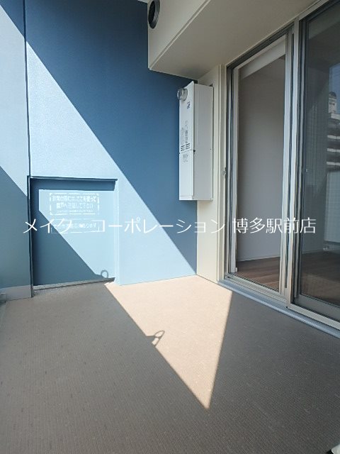 サヴォイコートオブアームズ ベランダ