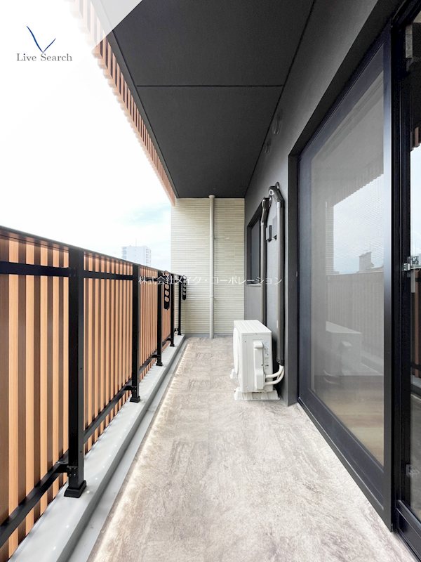 ※写真は棟内別部屋参考写真 RJRプレシア六本松 ベランダ