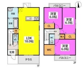 ラパンノワール～駐車場無料～ 間取り