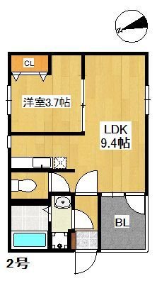 メモリーヒル六本松 間取り