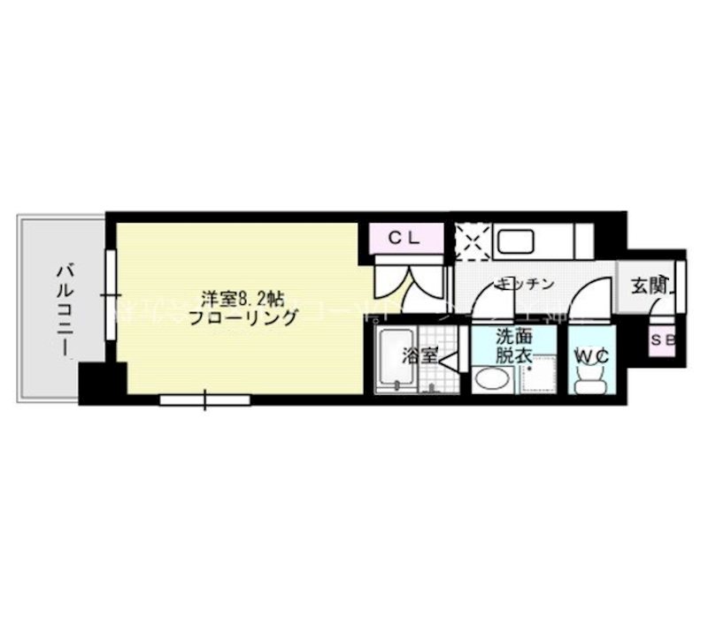 アクタス桜坂レノア 間取り