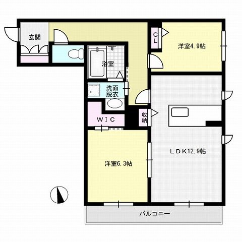 クリサンセ　マム 間取り