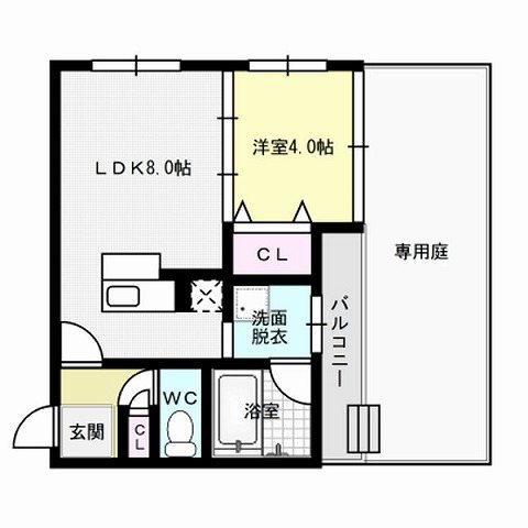 テングッド城西 間取り
