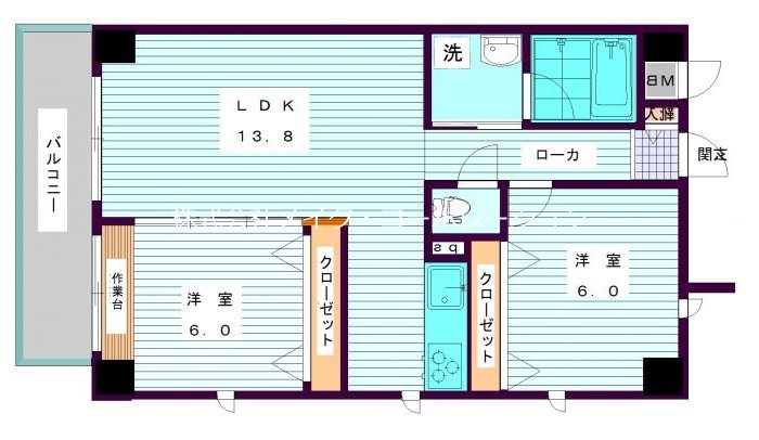 アルテクラビア  間取り