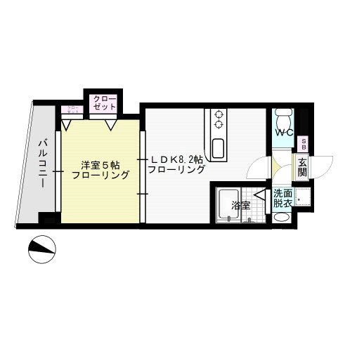 アヴァンセ那の川 間取り