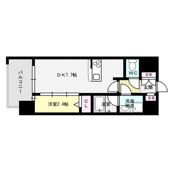LANDIC　K346  間取り