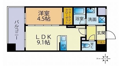 ファーメリー那珂 間取り図