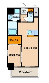 間取り ソリエーヴォ県庁前 間取り図