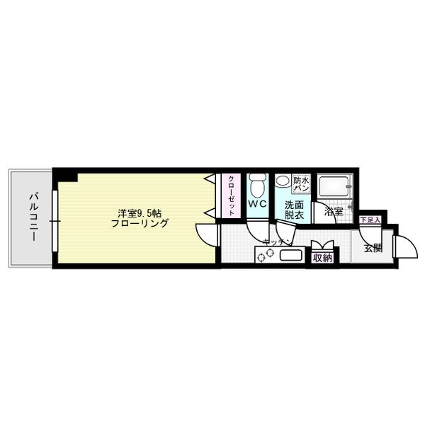 モンレーヴ宮前 間取り