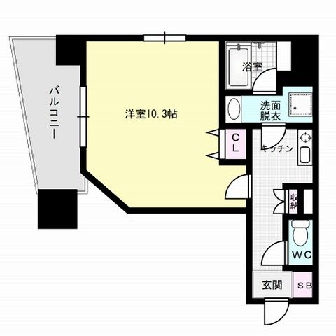 G-ONE室見STATION 間取り