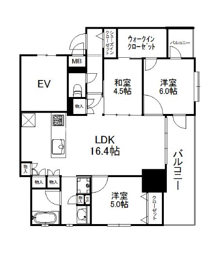 エンクレスト南福岡奏の杜 間取り
