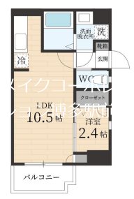 GRANDEUR住吉弐番館  間取り
