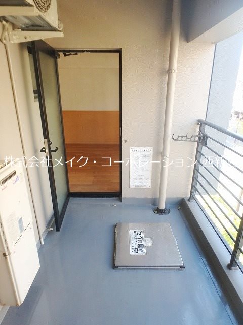 Kステーションプラザ姪浜  ベランダ