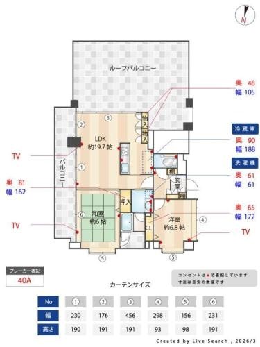 ピエールボレ室見  間取り