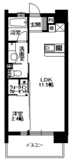 イニシアイオ大名  間取り