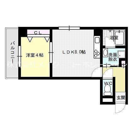 West Court DR 間取り
