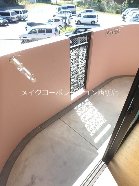 ※同建物内別部屋参考写真 マ・テール城南 ベランダ
